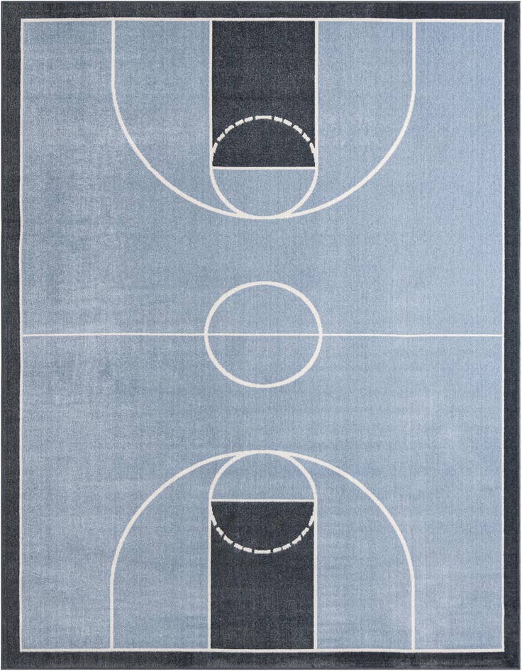 Detail image of 7' x 10' Sports Washable Rug