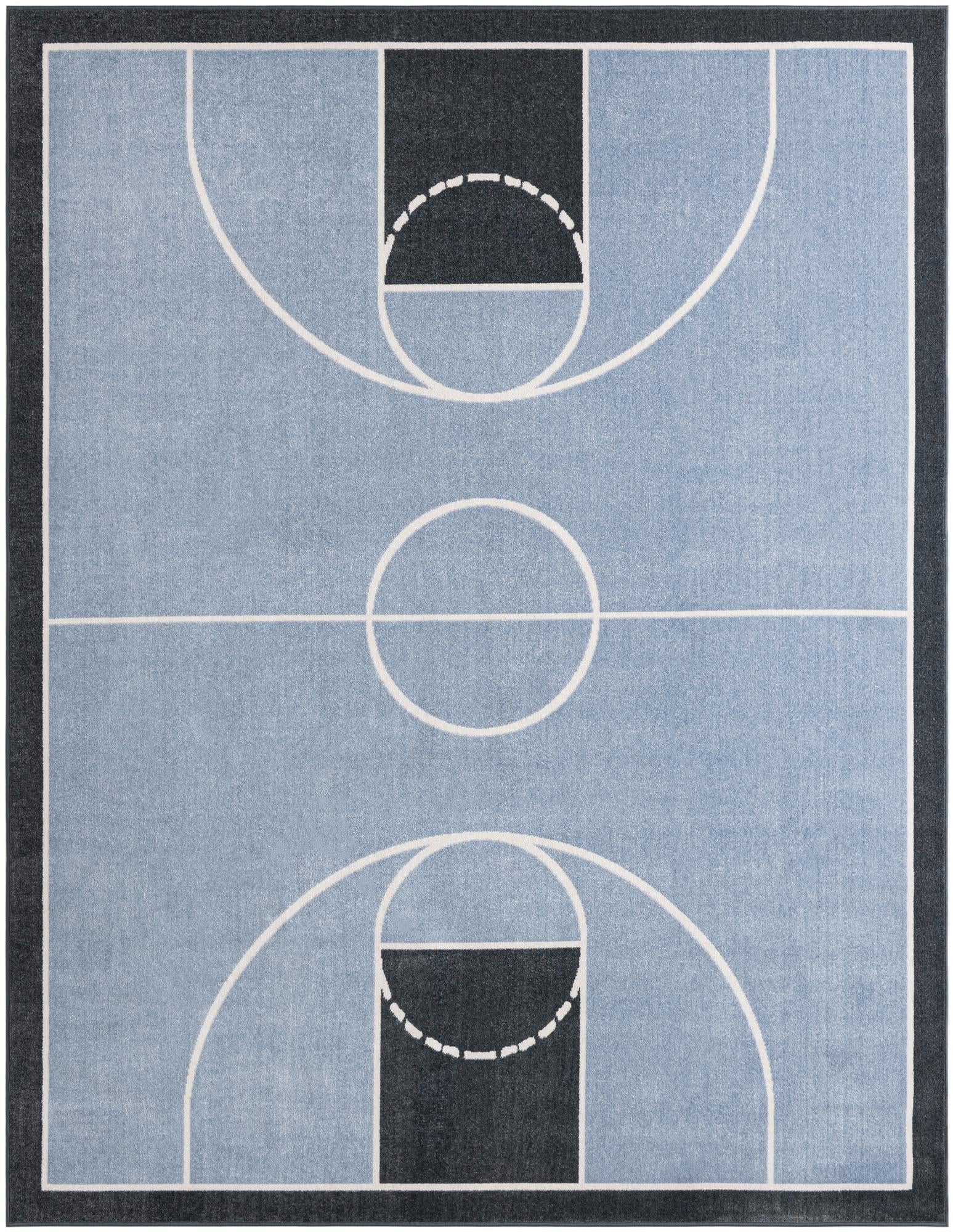 7' 10 x 10' Sports Washable Rug