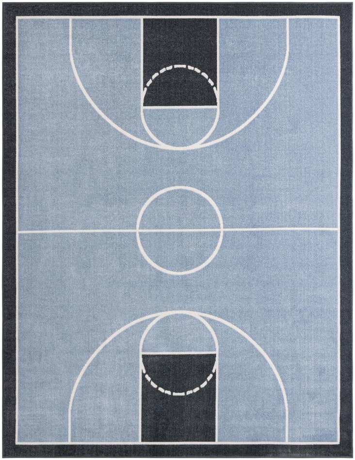 Detail image of 7' 10 x 10' Sports Washable Rug