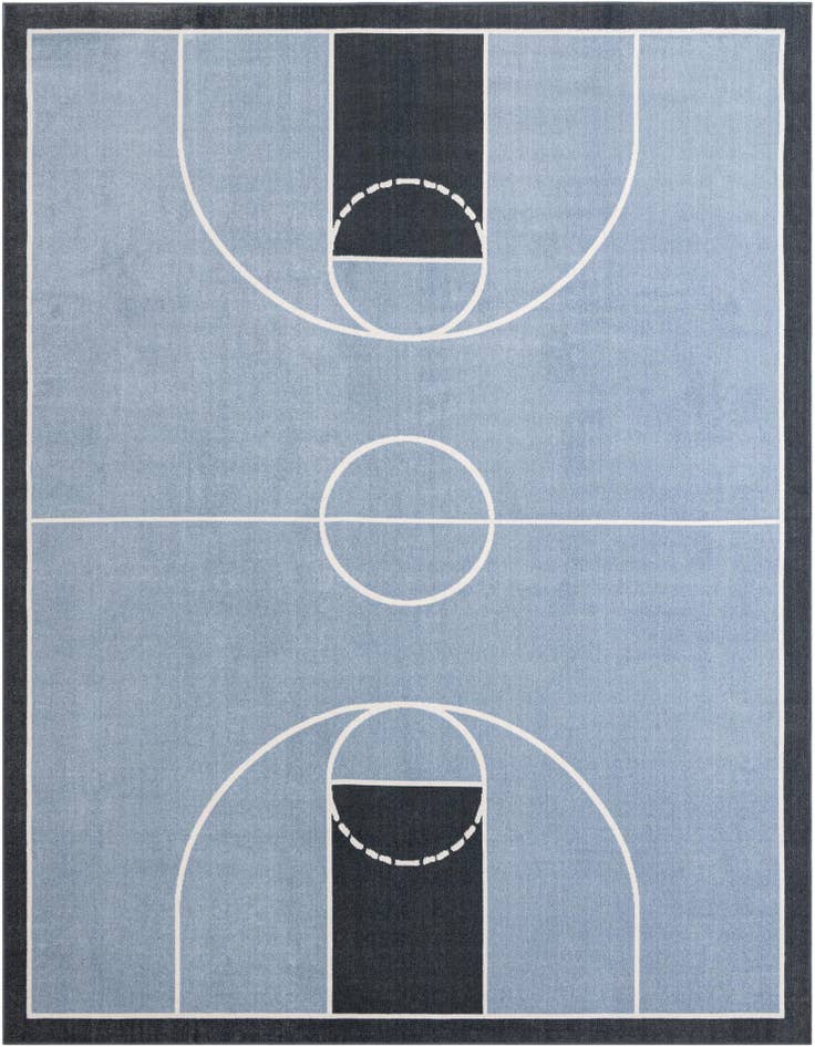 Detail image of 9' x 12' Sports Washable Rug