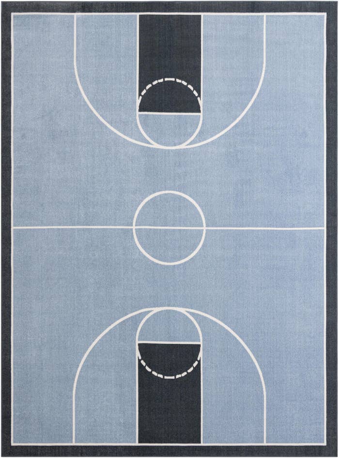 Detail image of 9' x 12' Sports Washable Rug