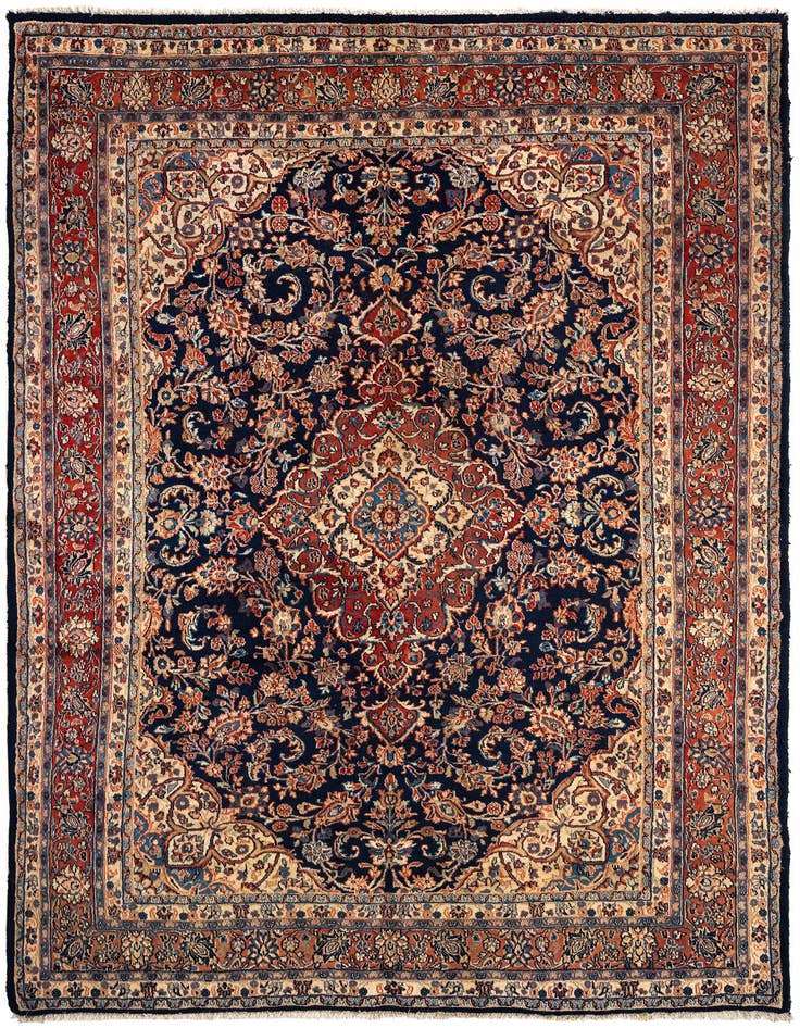 Detail image of 7' x 9' 9 Tabriz Wool Rug