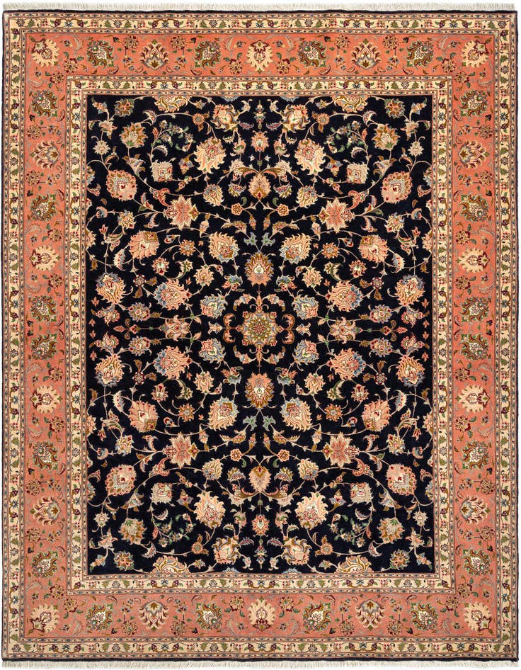 Detail image of 6' 8 x 8' 6 Tabriz Rug