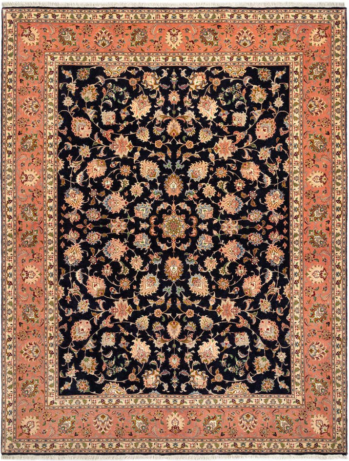 Detail image of 6' 8 x 8' 6 Tabriz Rug