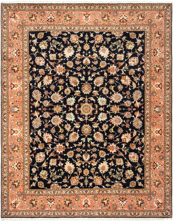 Detail image of 6' 9 x 8' 6 Tabriz Rug