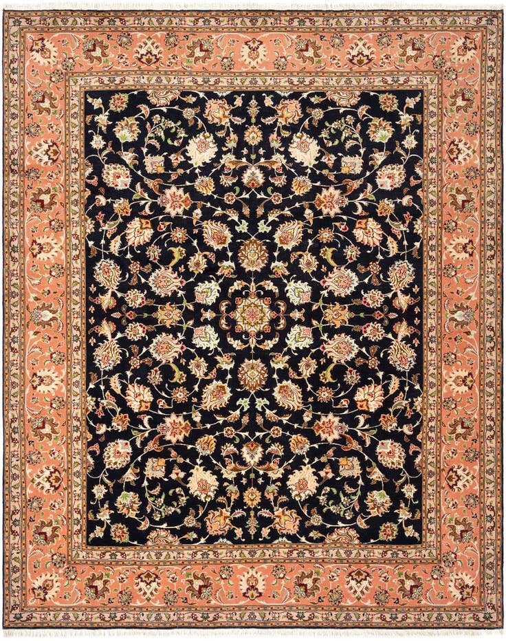 Detail image of 6' 9 x 8' 6 Tabriz Rug