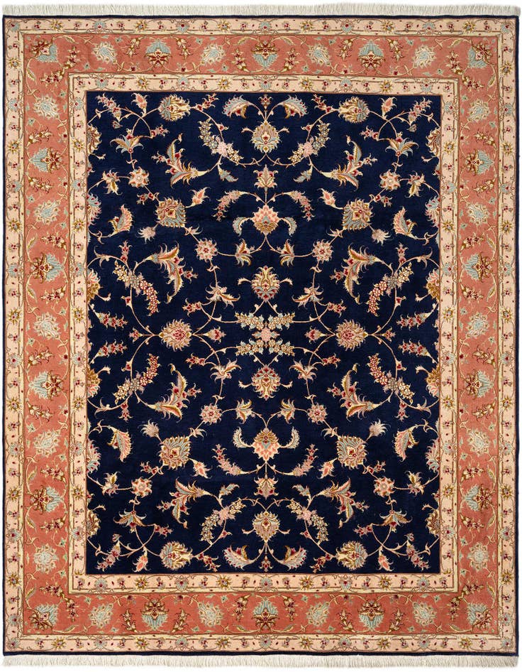 Detail image of 6' 8 x 8' 2 Tabriz Rug
