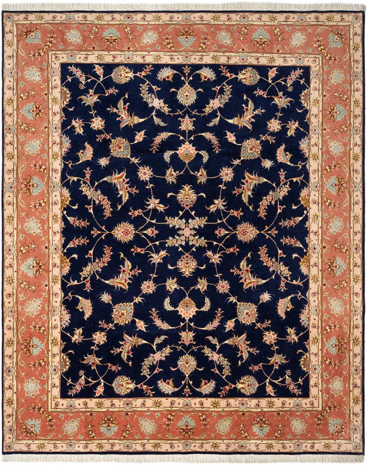 Detail image of 6' 8 x 8' 2 Tabriz Rug