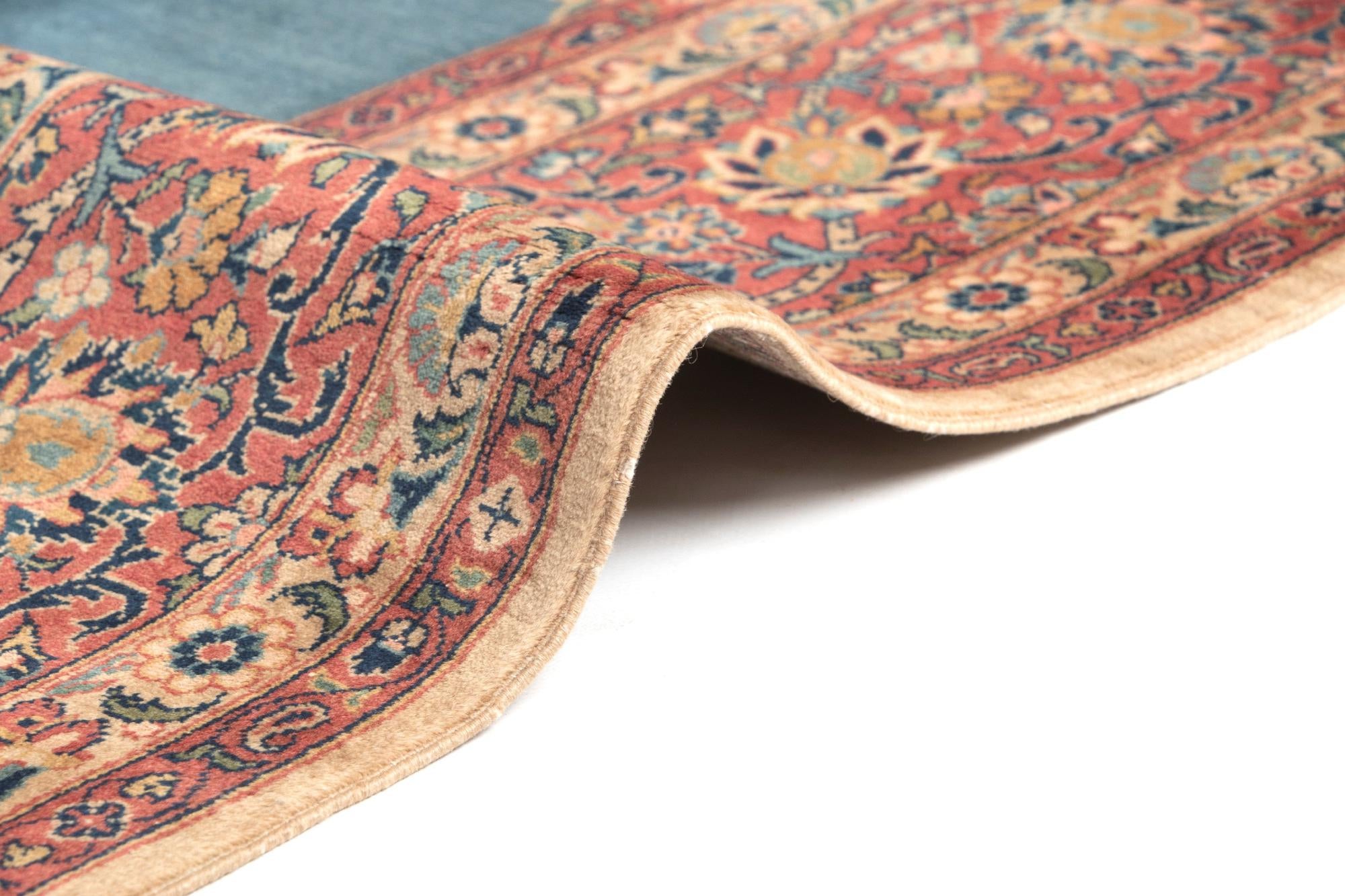 6' 11 x 10' 6 Hand Knotted Tabriz Rug