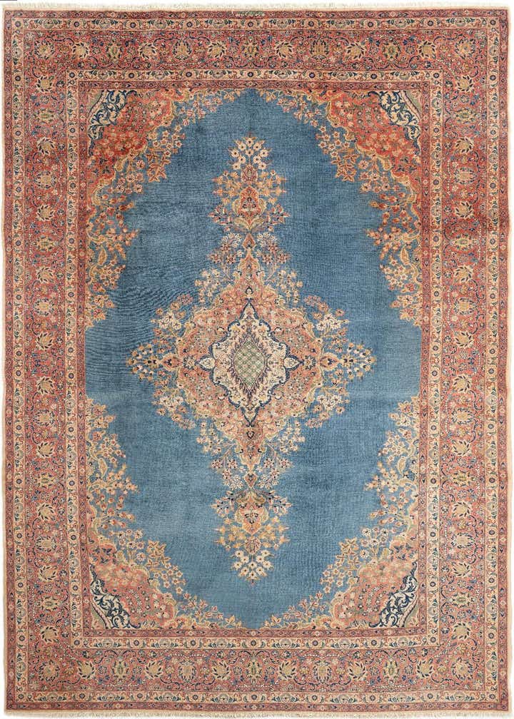 6' 11 x 10' 6 Hand Knotted Tabriz Rug
