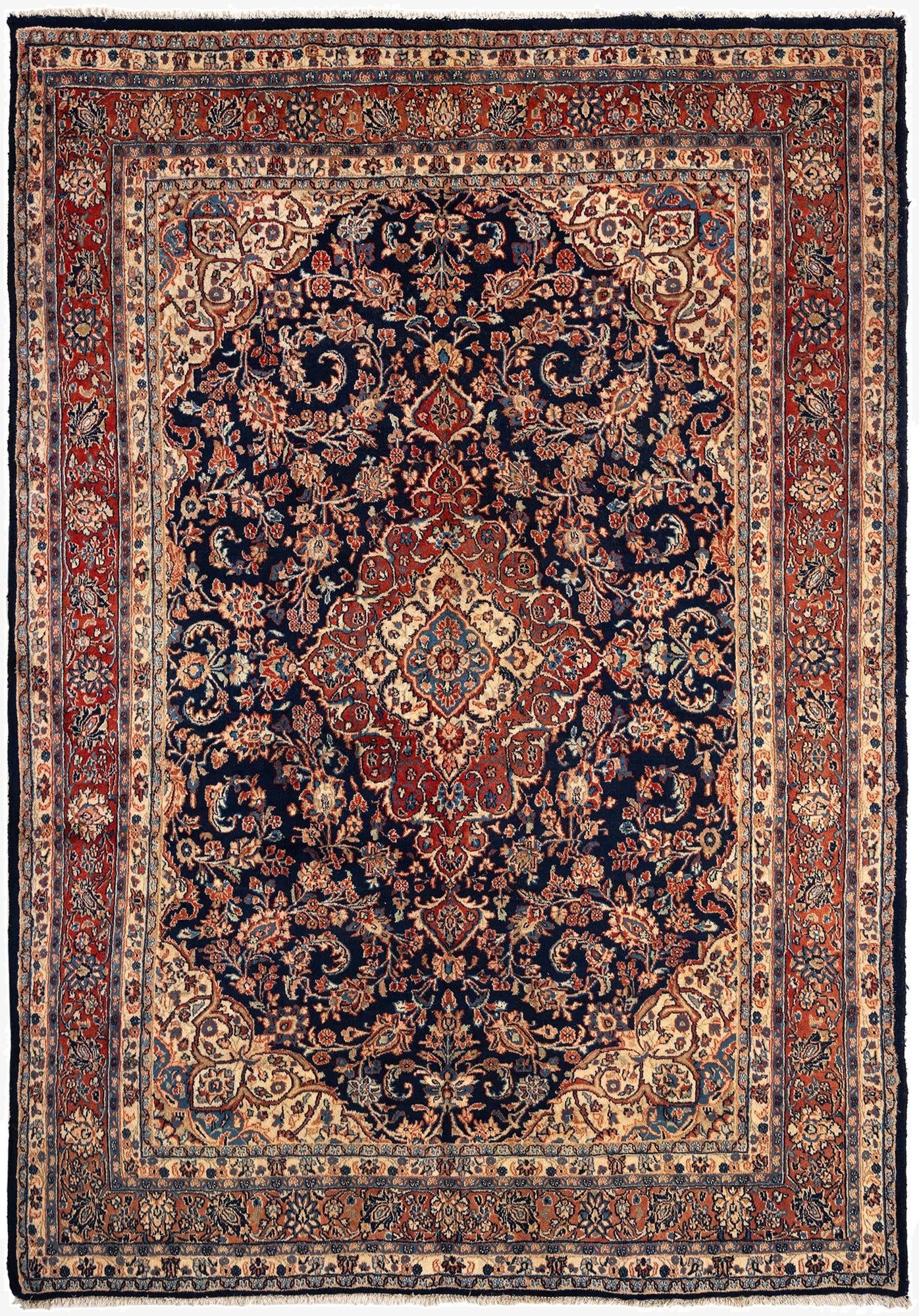 7' x 9' 9 Tabriz Wool Rug