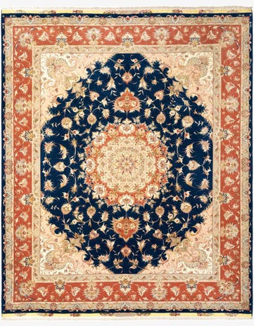 8' 4 x 10' 5 Tabriz Rug