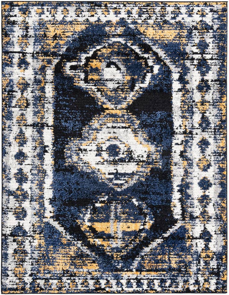 Detail image of 5' 3 x 8' Tagine Rug