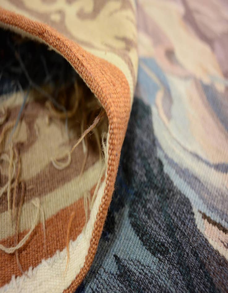 Detail image of 4' 2 x 5' 6 Tapestry Wool Rug