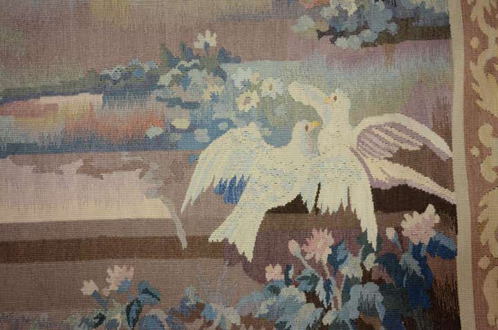 4' 2 x 5' 6 Tapestry Wool Rug