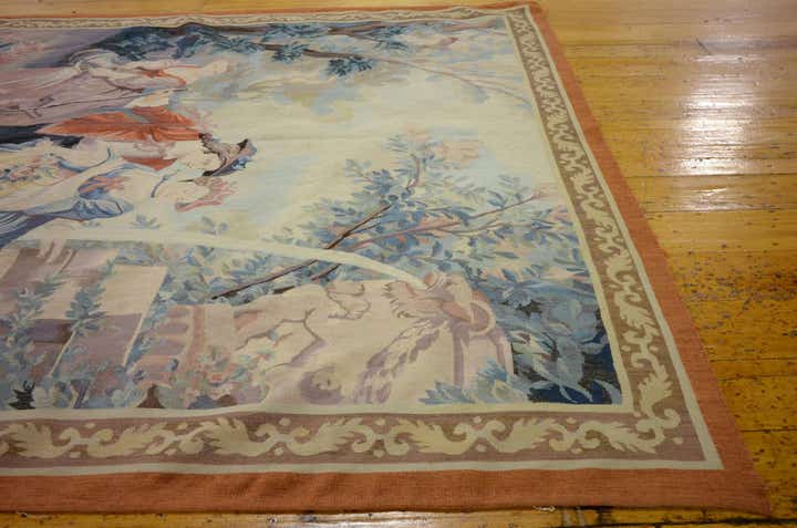4' 2 x 5' 6 Tapestry Wool Rug