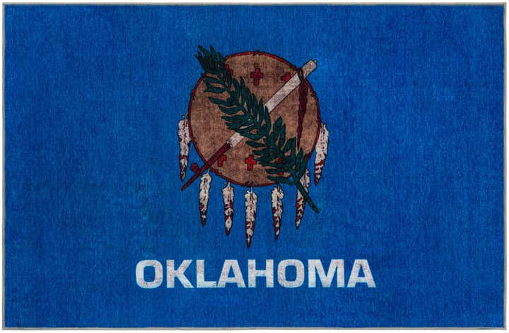 4' x 6' Oklahoma The Flag Collection Rug
