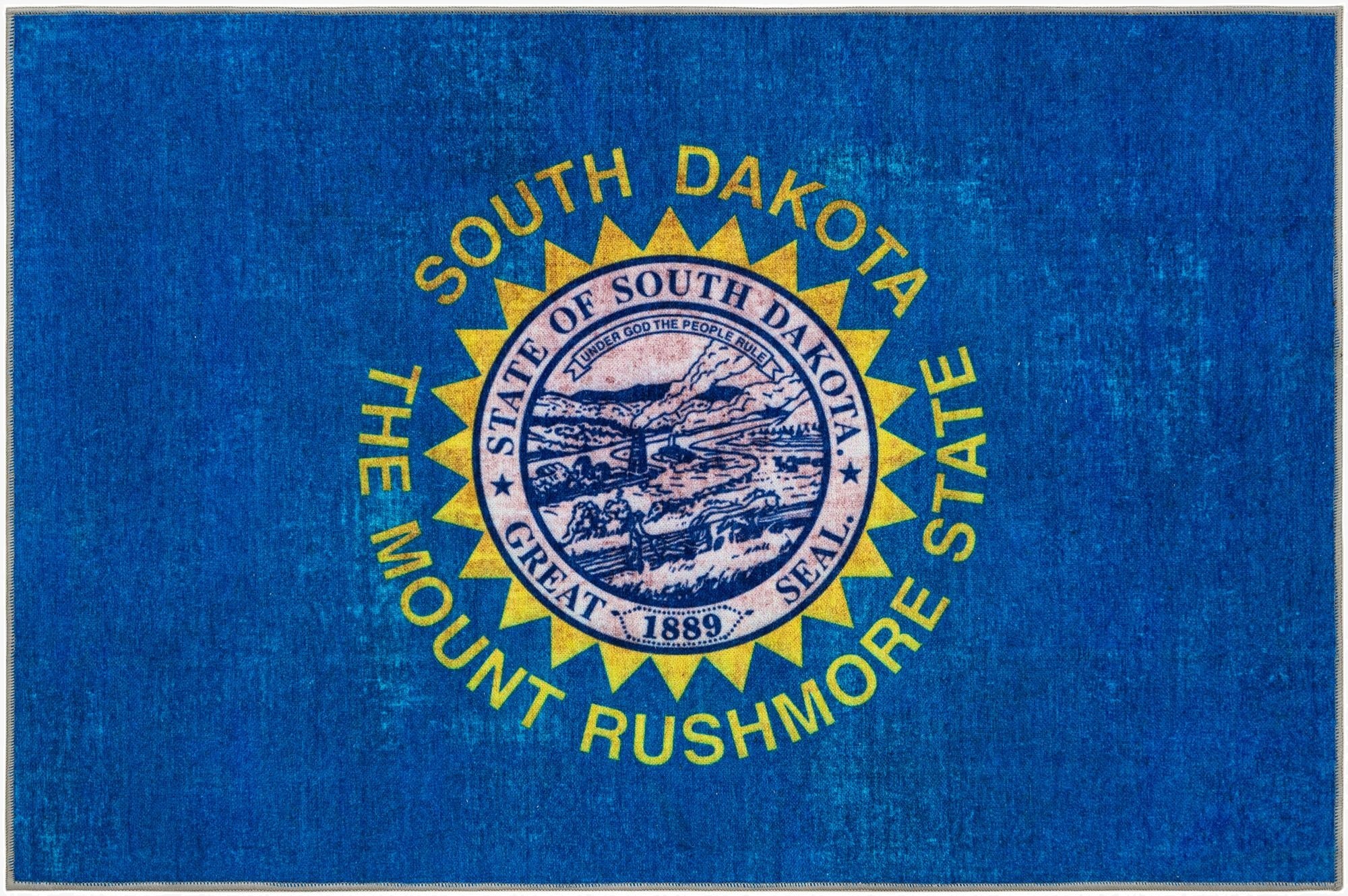 3' 3 x 5' 3 South Dakota The Flag Collection Rug