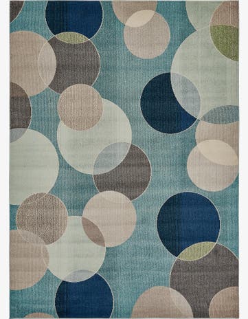 9' x 12' 2 Washable Theia Rug