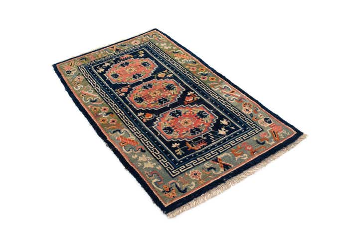 2' 7 x 4' 6 Hand Knotted Tibet Rug