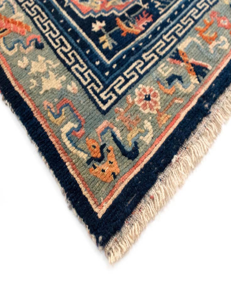 Detail image of 2' 7 x 4' 6 Hand Knotted Tibet Rug