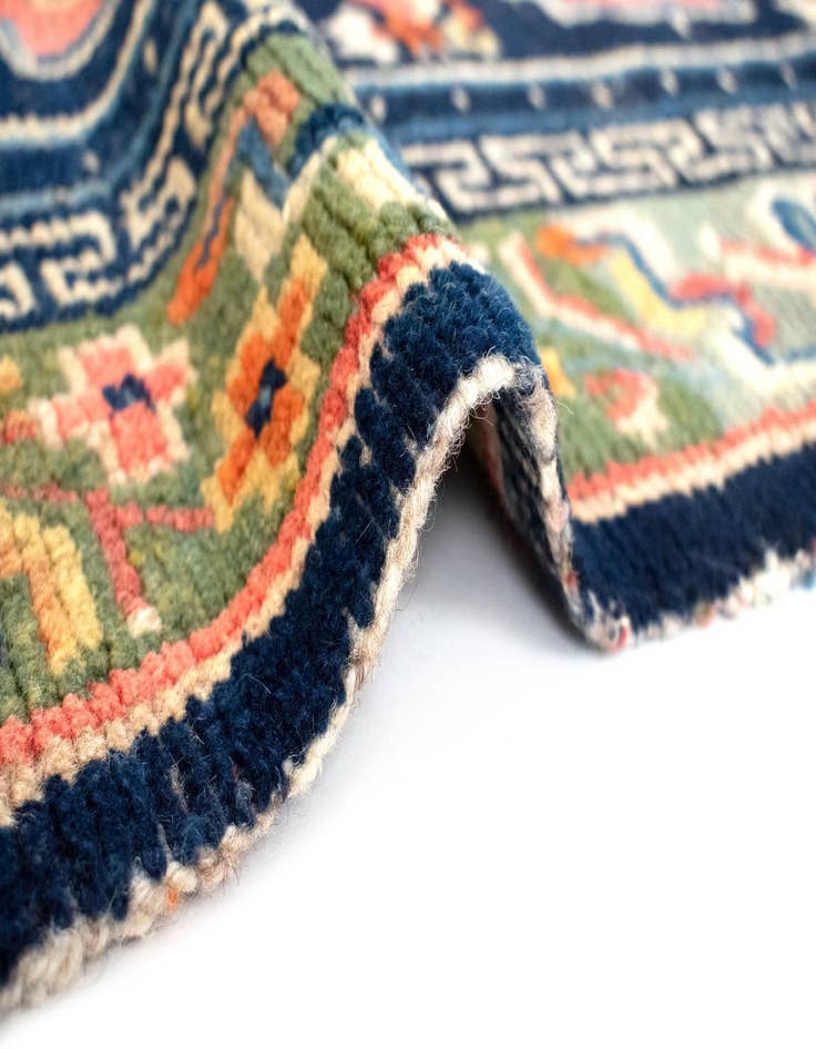 Detail image of 2' 7 x 4' 6 Hand Knotted Tibet Rug