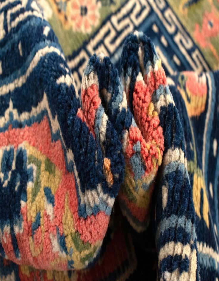 Detail image of 2' 7 x 4' 6  Hand Knotted Tibet Rug