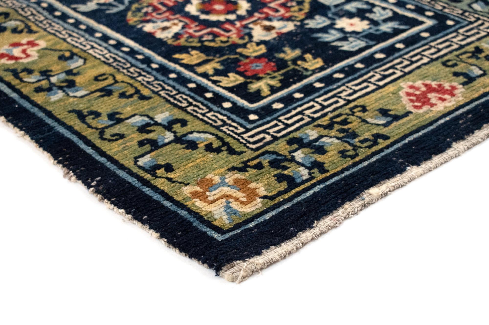2' 4 x 4' 5 Hand Knotted Tibet Rug