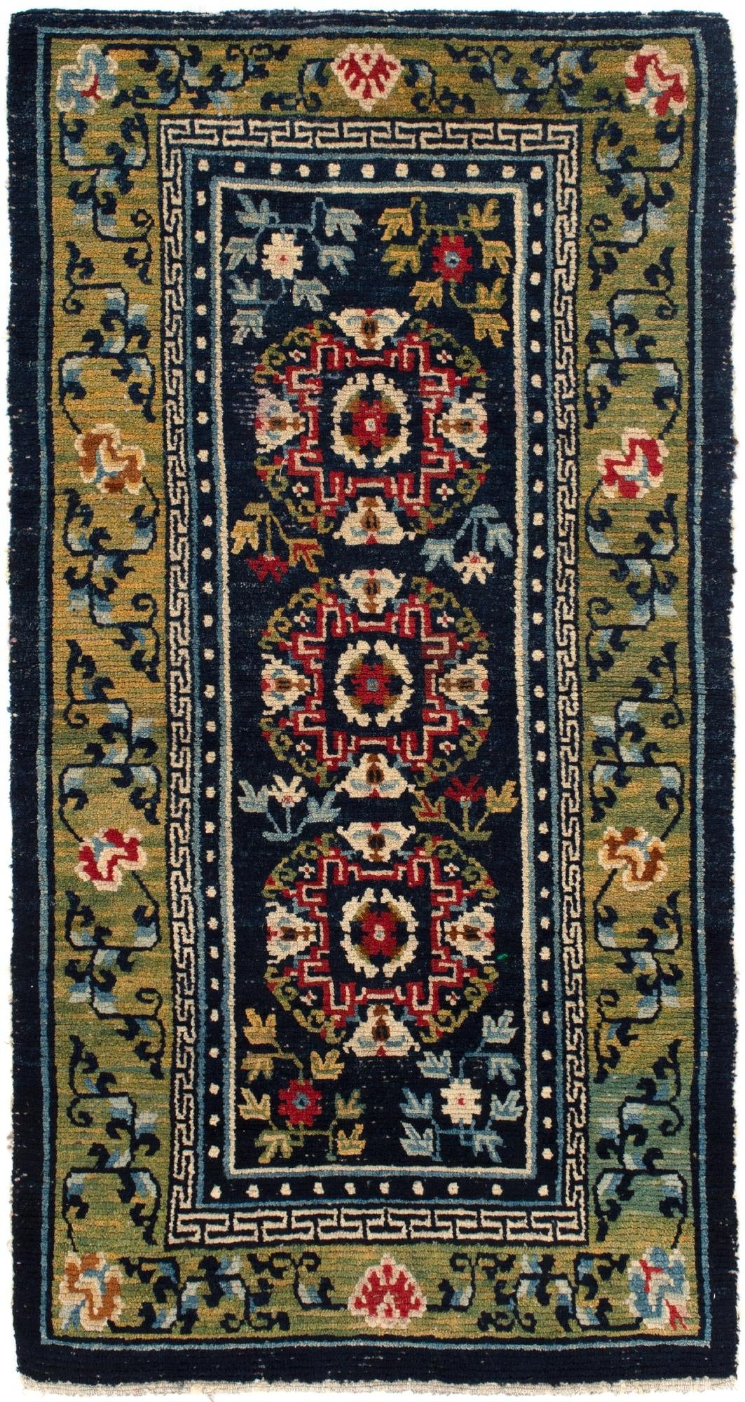 2' 4 x 4' 5 Hand Knotted Tibet Rug