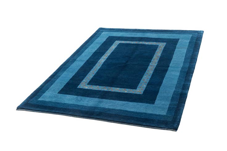 Detail image of 4' 8 x 6' 7 Hand Knotted Tibet Wool Rug