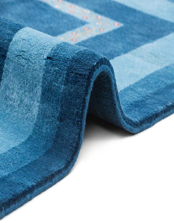 Detail image of 4' 8 x 6' 7 Hand Knotted Tibet Wool Rug