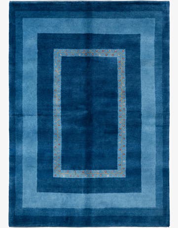 4' 8 x 6' 7 Hand Knotted Tibet Wool Rug