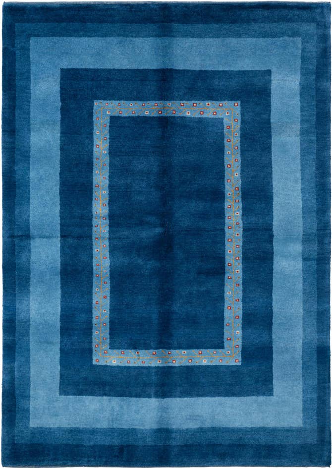 Detail image of 4' 8 x 6' 7 Hand Knotted Tibet Wool Rug