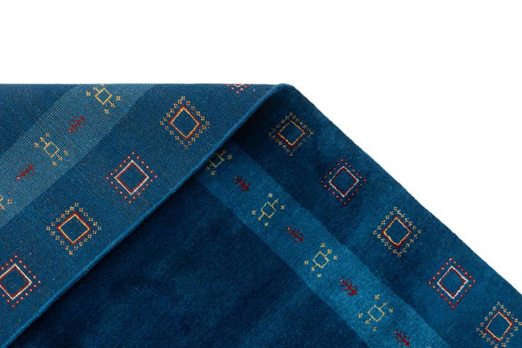Detail image of 4' 9 x 6' 9 Hand Knotted Tibet Wool Rug