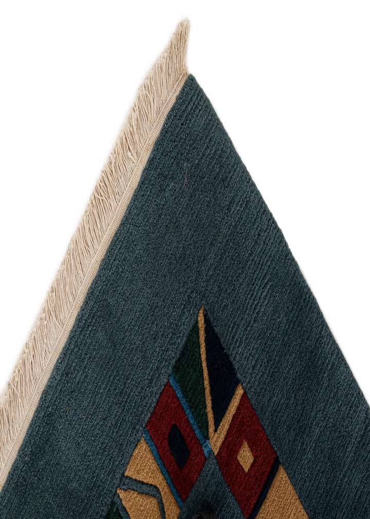 6' 7 x 9' 10 Hand Knotted Tibet Wool Rug