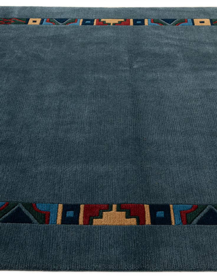 Detail image of 6' 7 x 9' 10 Hand Knotted Tibet Wool Rug