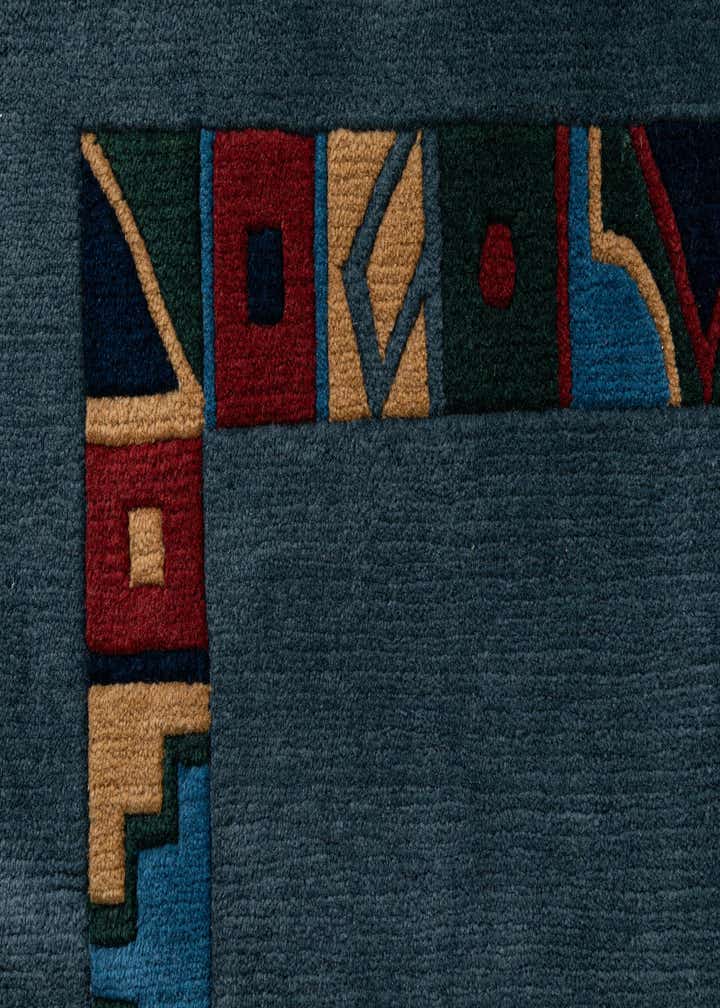 6' 7 x 9' 10 Hand Knotted Tibet Wool Rug