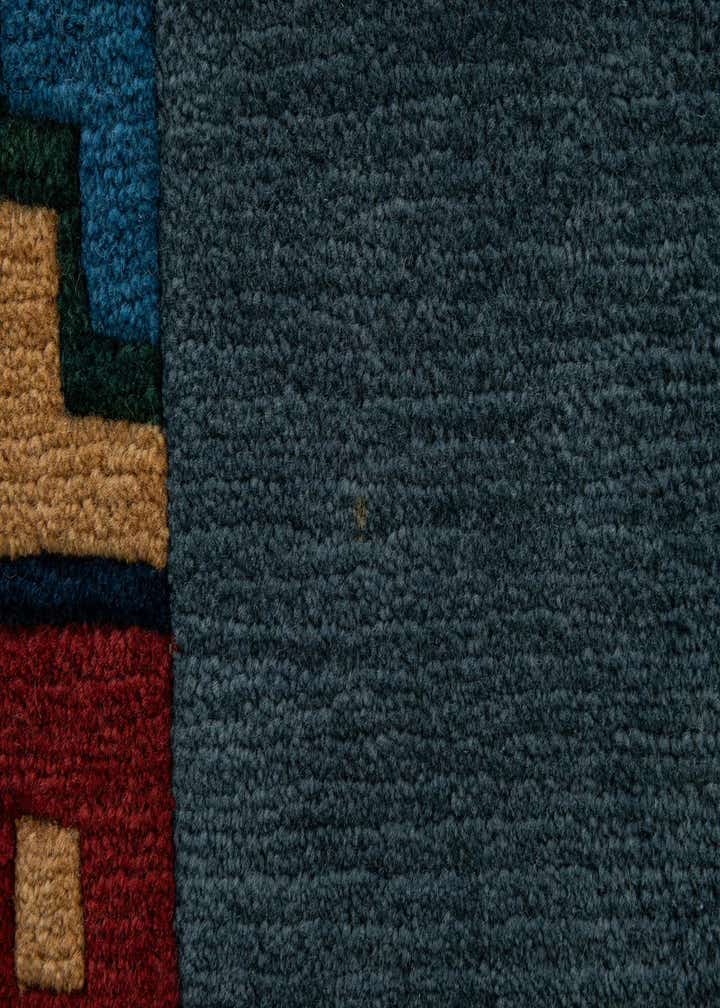 6' 7 x 9' 10 Hand Knotted Tibet Wool Rug