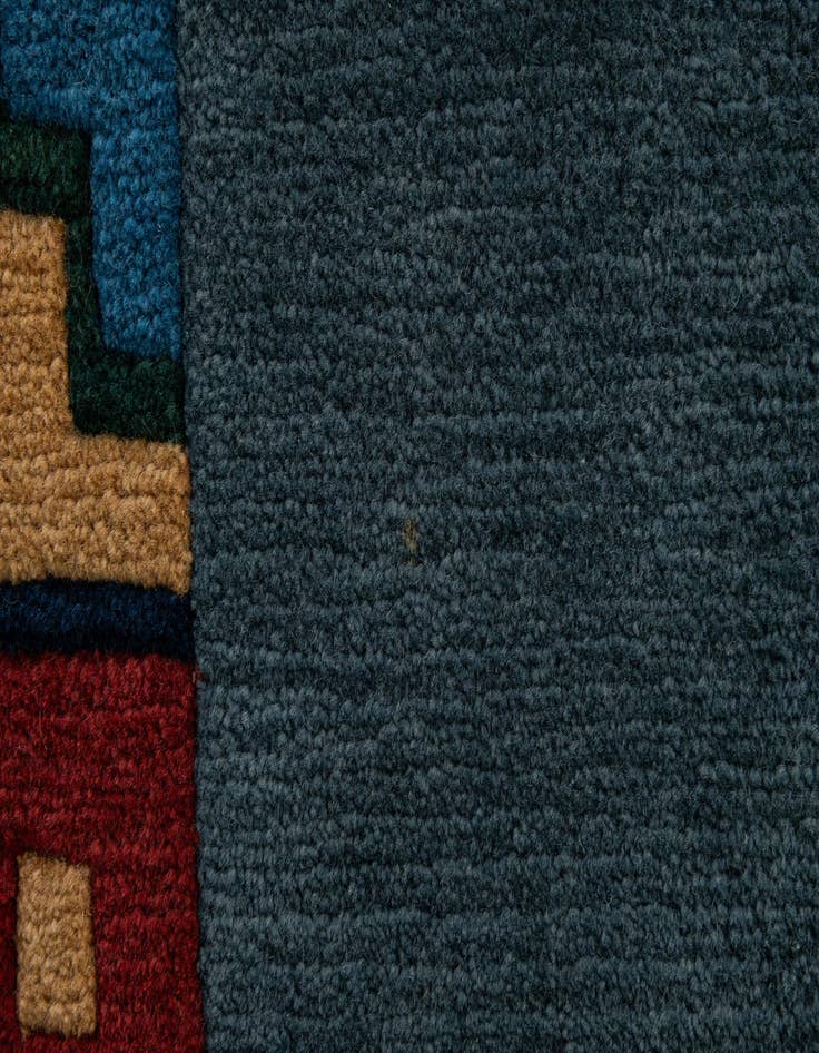 Detail image of 6' 7 x 9' 10  Hand Knotted Tibet Wool Rug