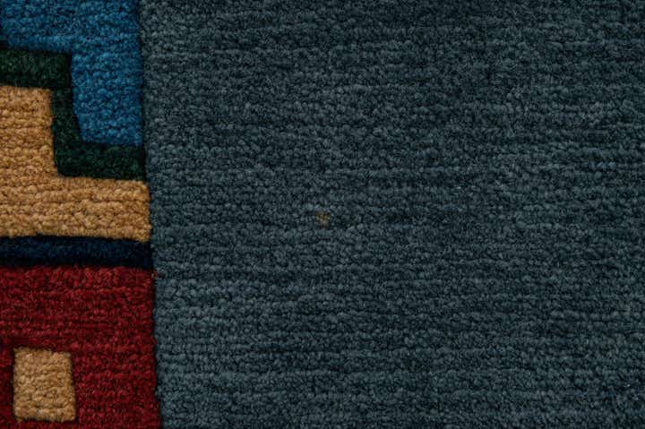 6' 7 x 9' 10 Hand Knotted Tibet Wool Rug
