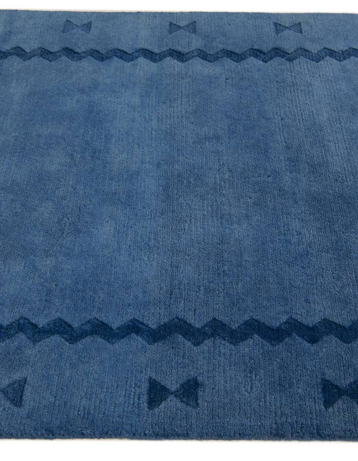 Detail image of 3' 11 x 5' 4 Hand Knotted Tibet Wool Rug