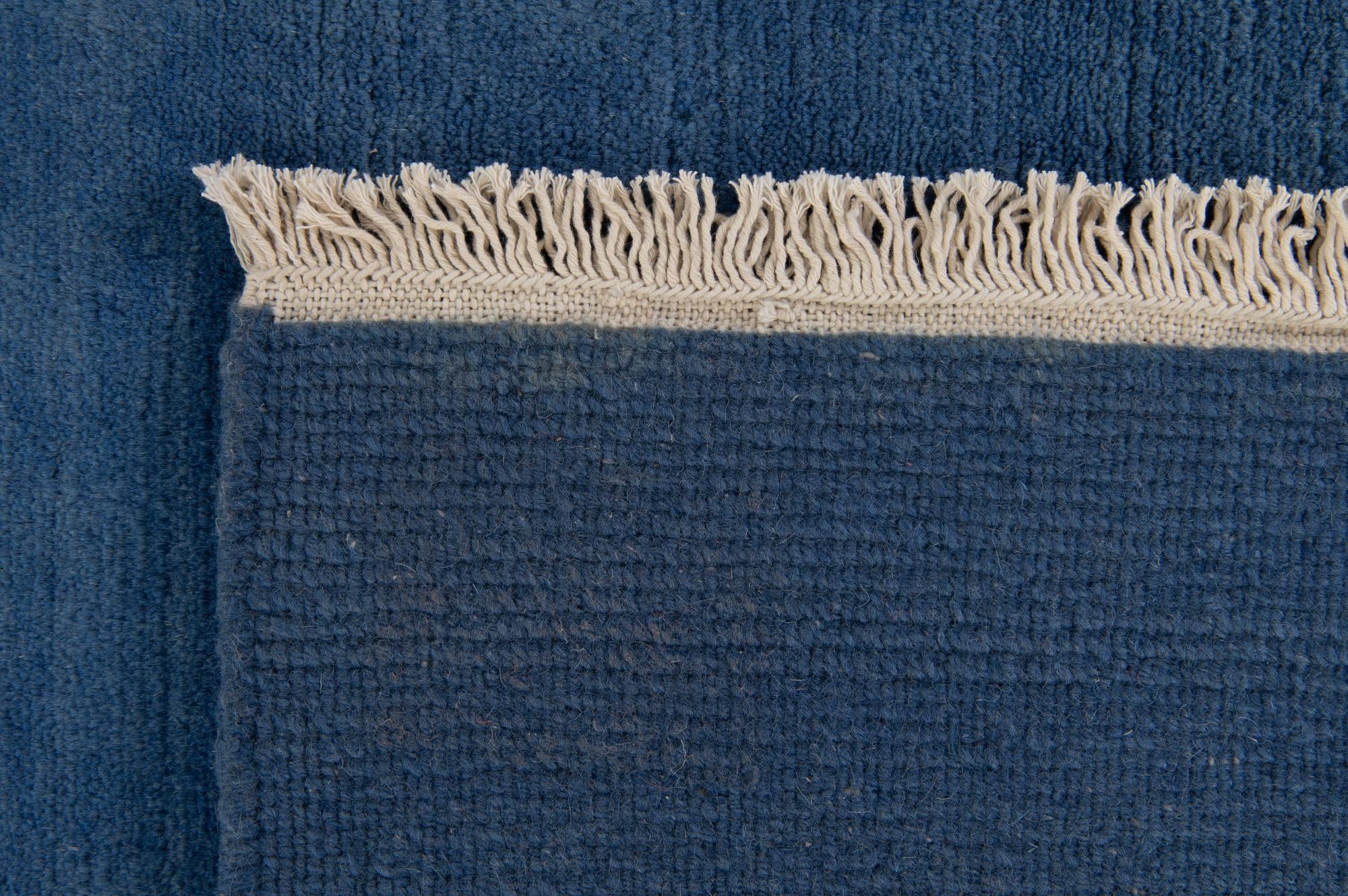 3' 11 x 5' 4 Hand Knotted Tibet Wool Rug
