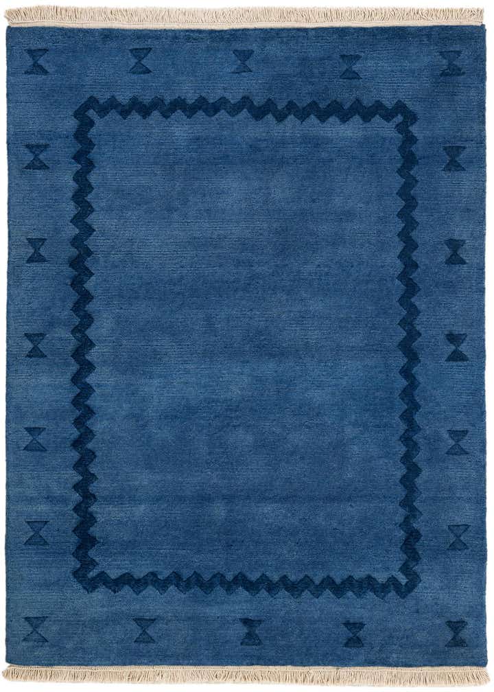 3' 11 x 5' 4 Hand Knotted Tibet Wool Rug