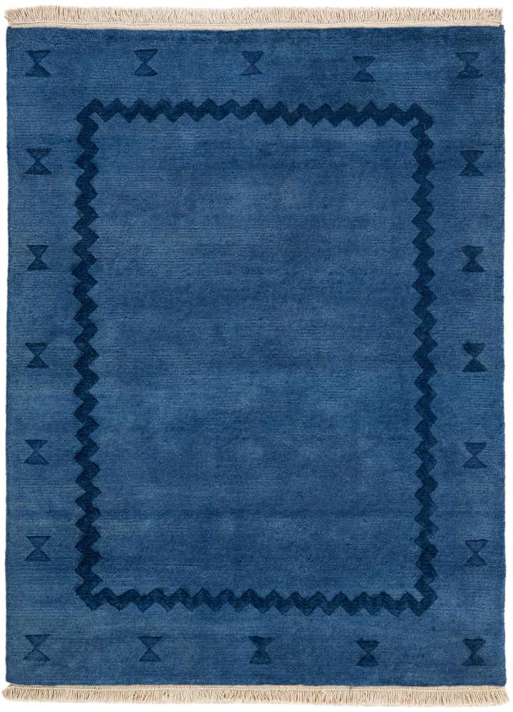 3' 11 x 5' 4 Hand Knotted Tibet Wool Rug