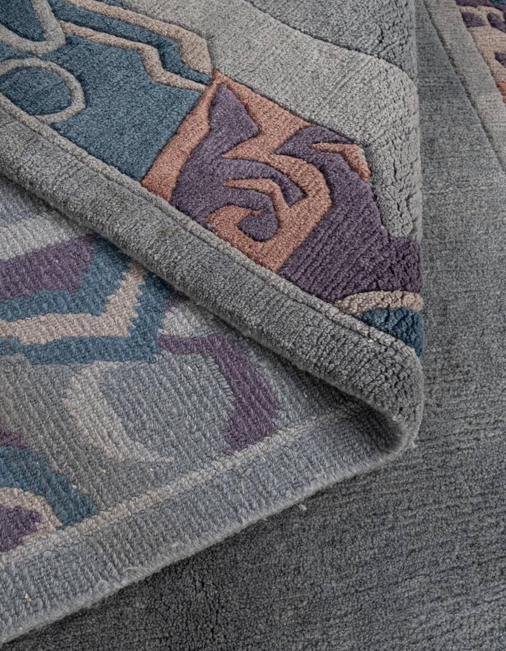 Detail image of 4' 11 x 7' 2  Hand Knotted Tibet Wool Rug