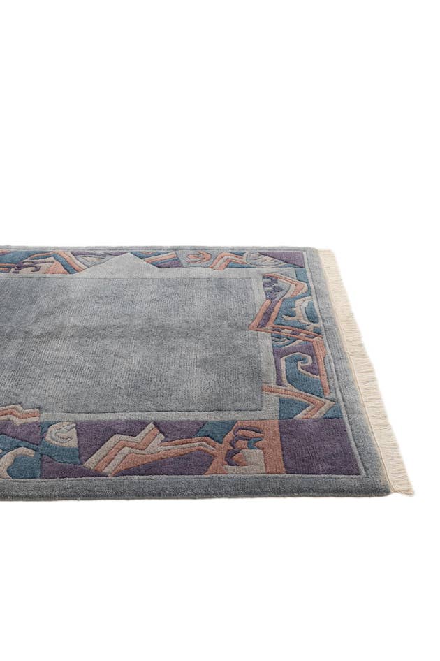 Detail image of 4' 11 x 7' 2 Hand Knotted Tibet Wool Rug