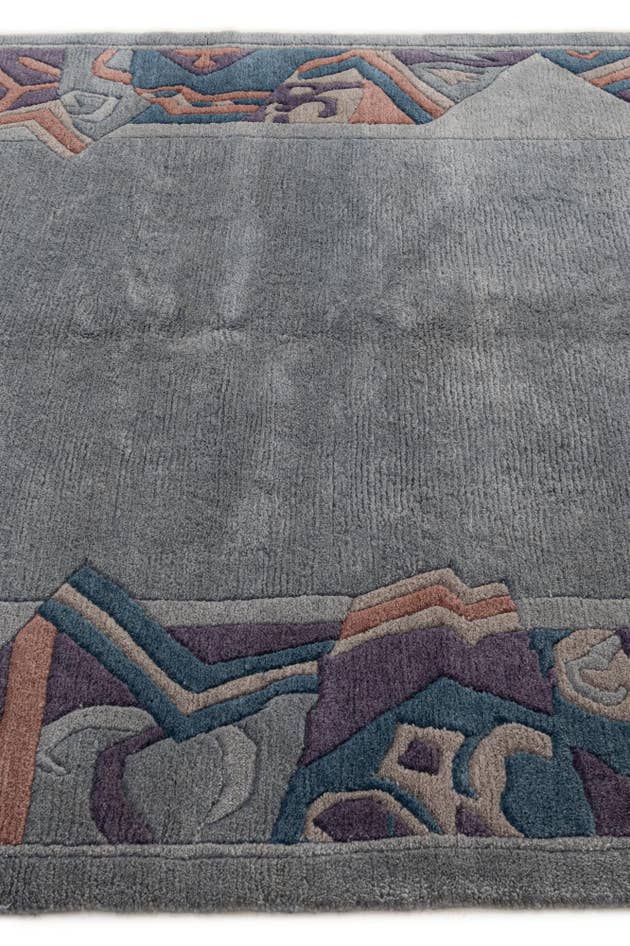 Detail image of 4' 11 x 7' 2 Hand Knotted Tibet Wool Rug