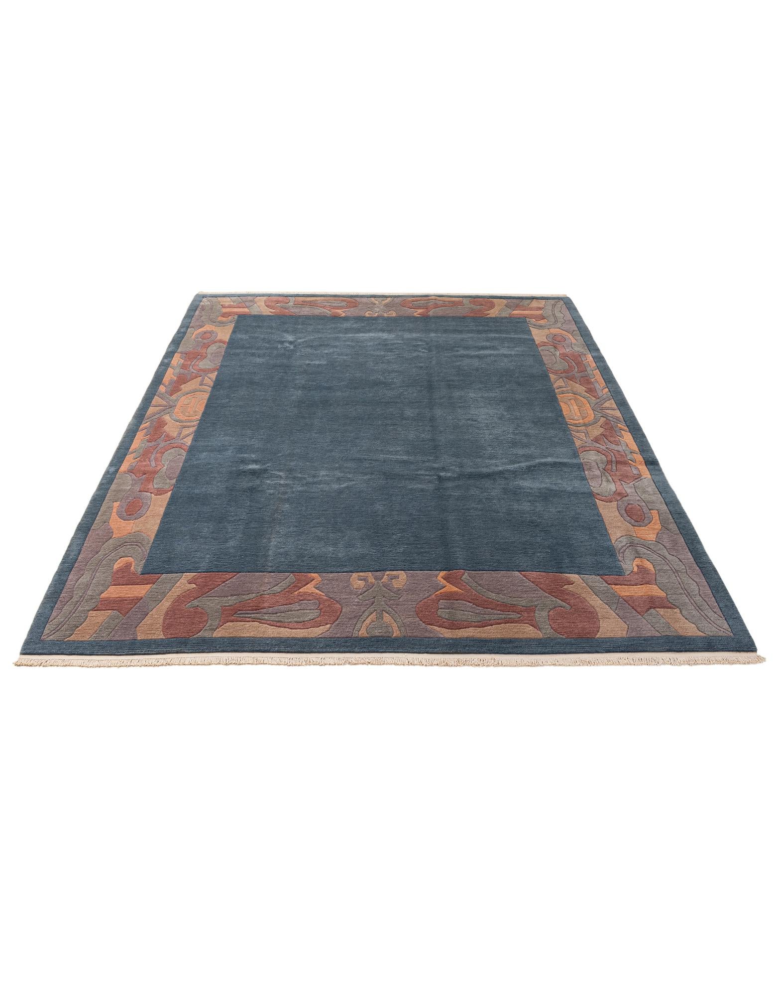8' 4 x 11' 9 Hand Knotted Tibet Wool Rug