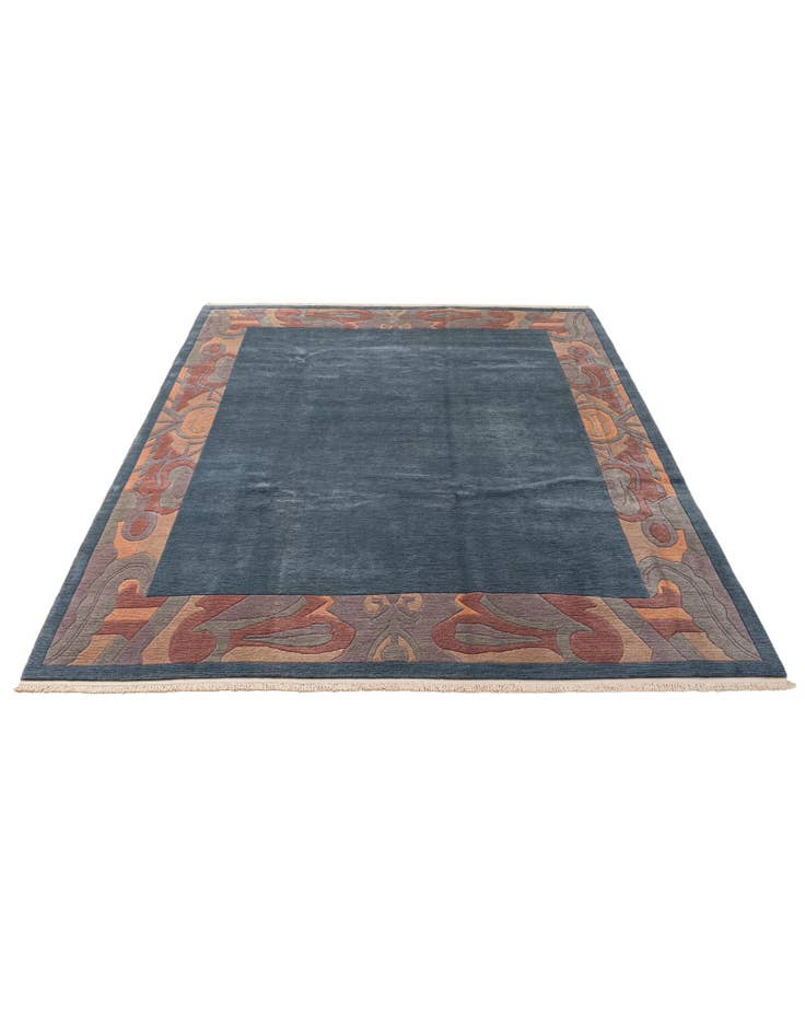 Detail image of 8' 4 x 11' 9  Hand Knotted Tibet Wool Rug