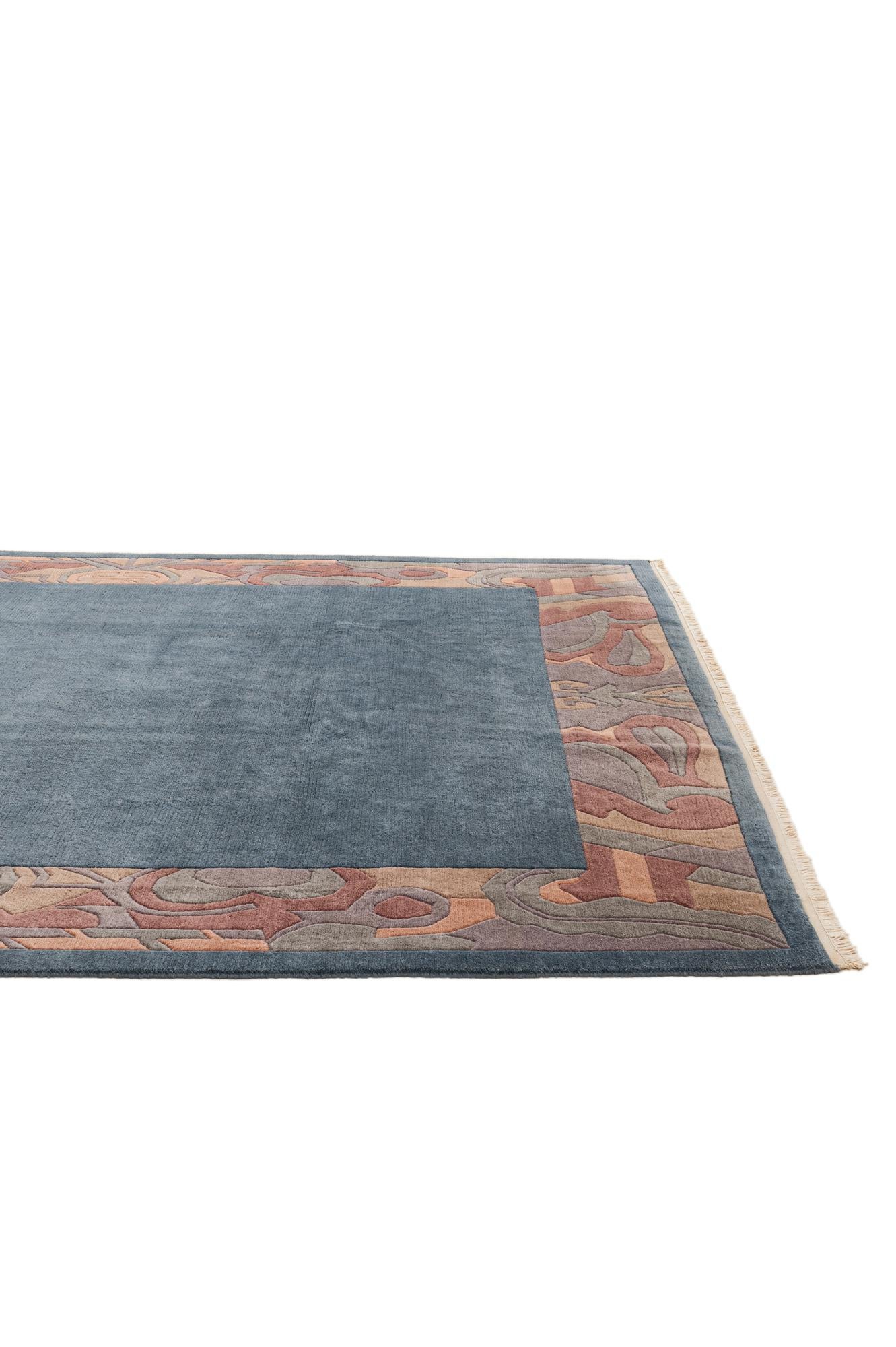 8' 4 x 11' 9 Hand Knotted Tibet Wool Rug